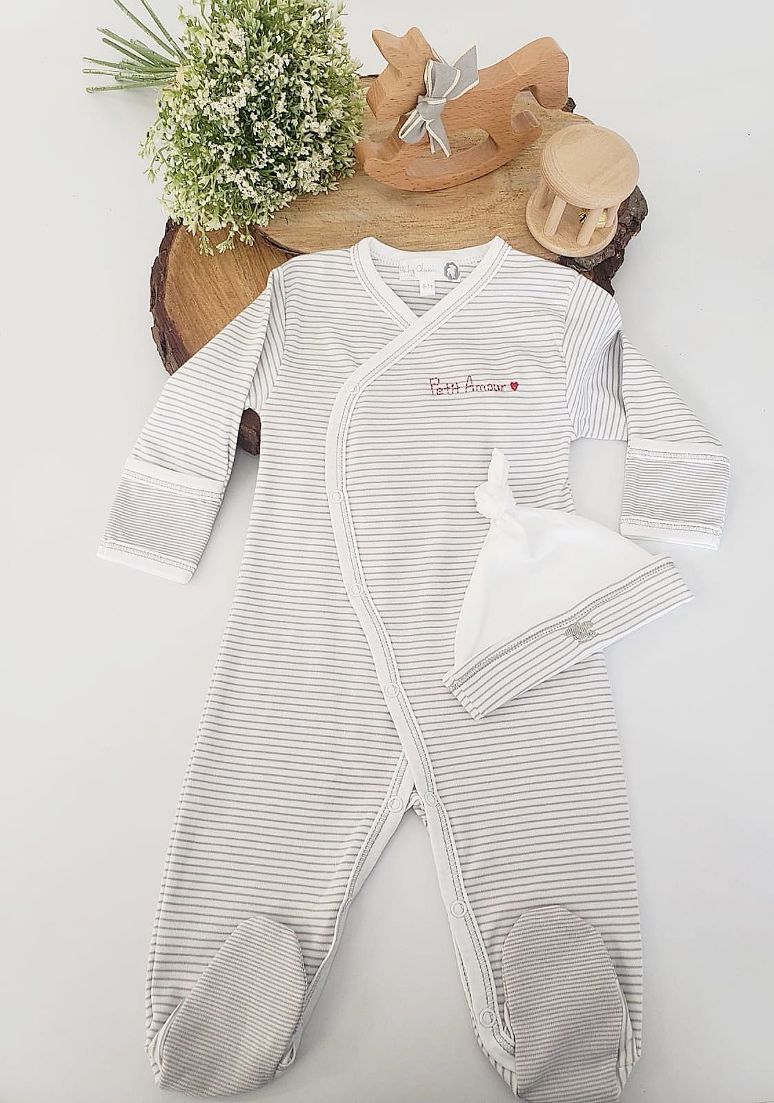 Pijama de algodón pima