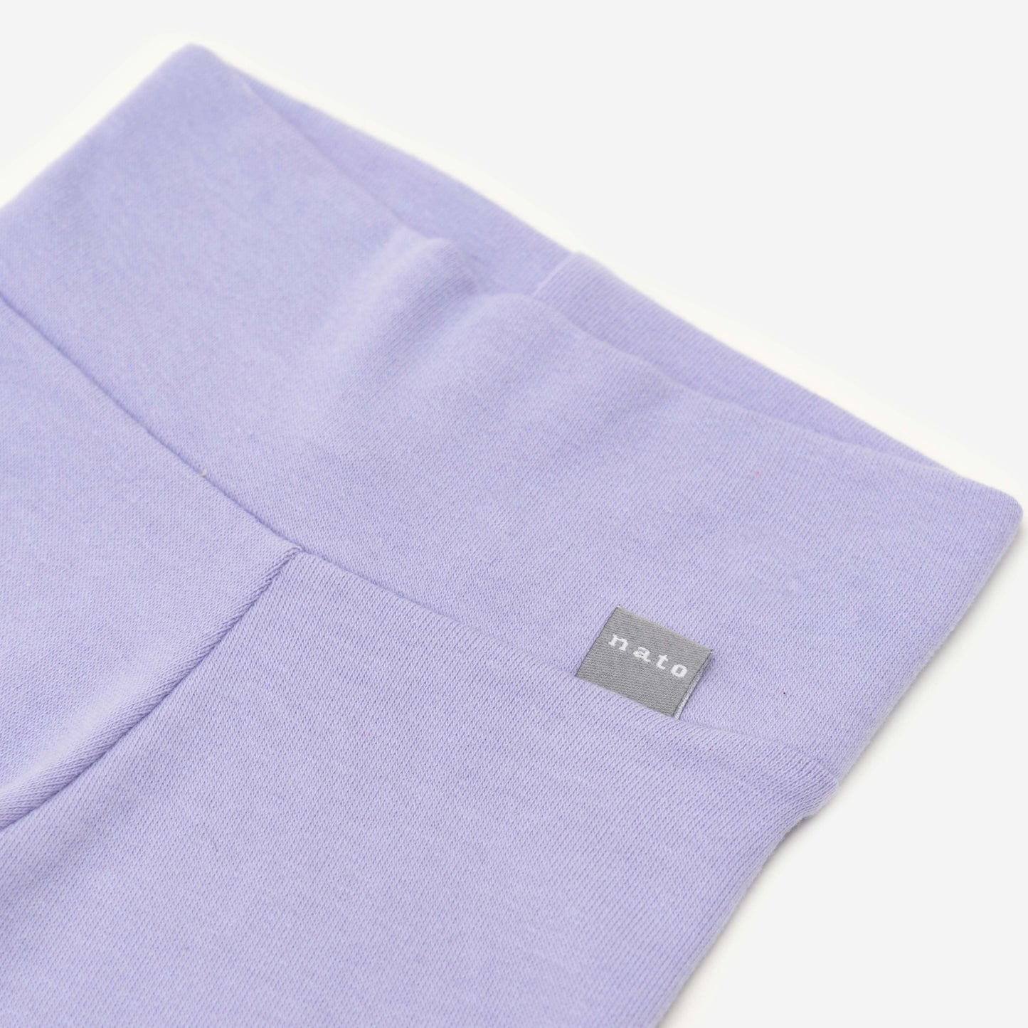 detalle leggins algodon lila