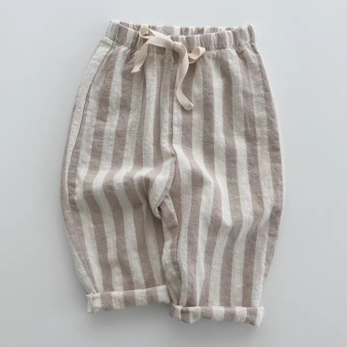 Pantalones grises rallas