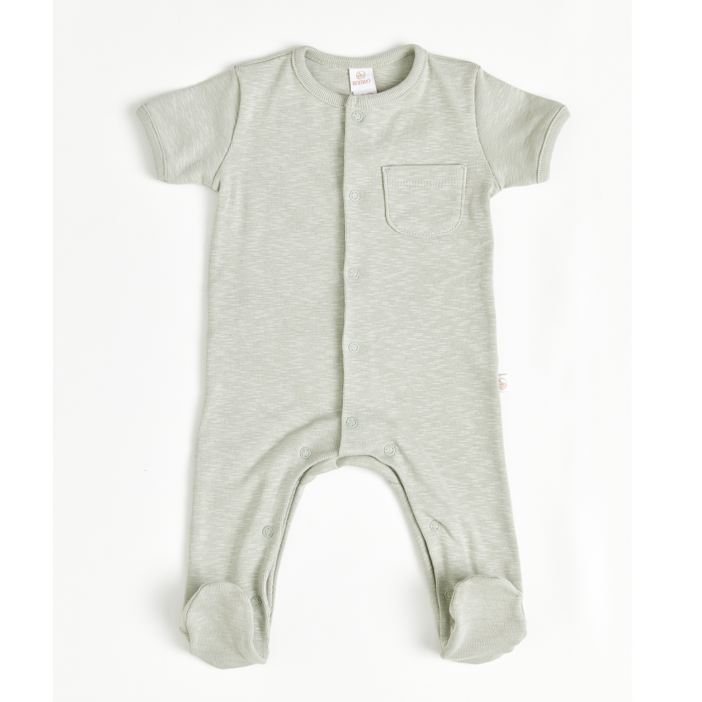Pijama verde con bolsillo