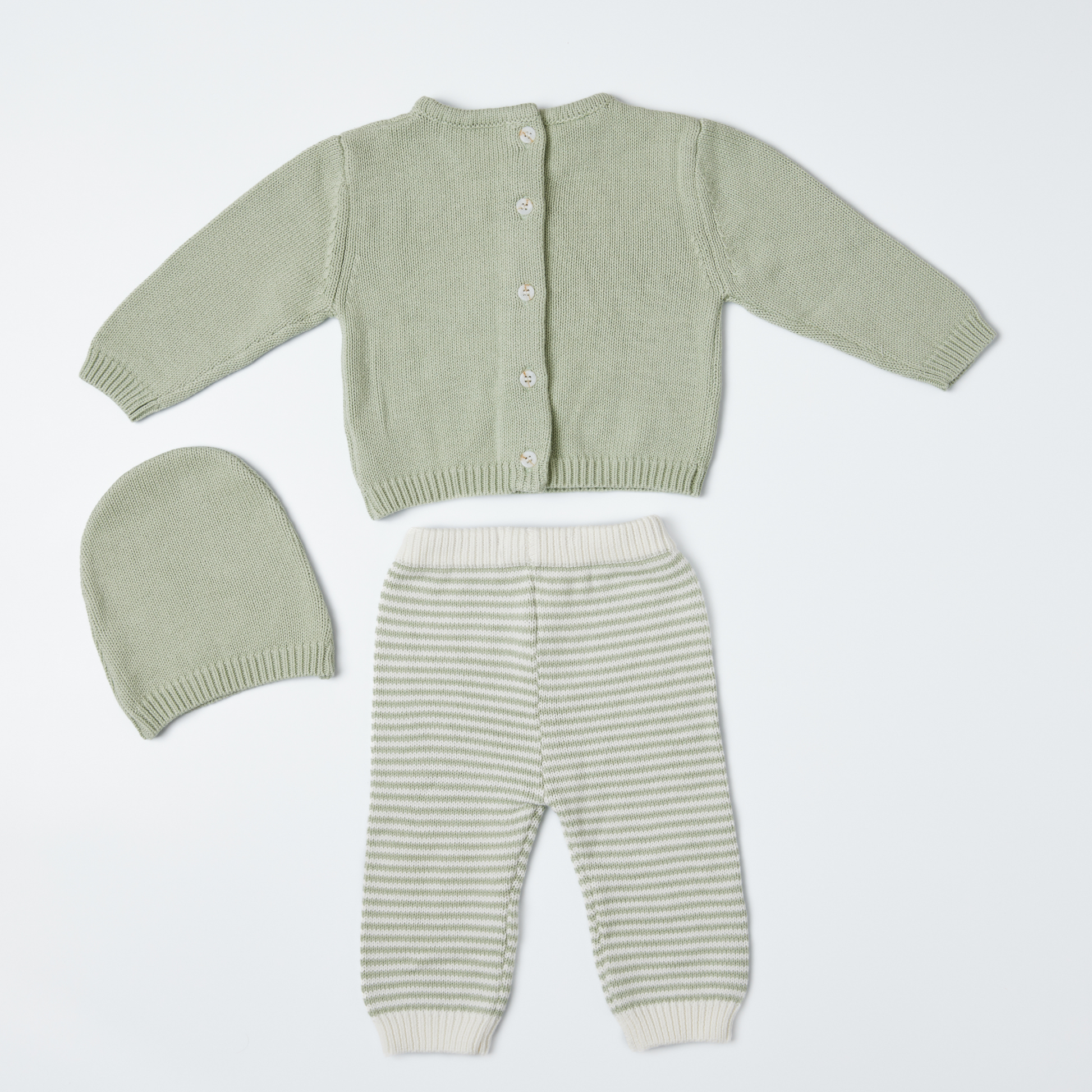 Conjunto Patos verde